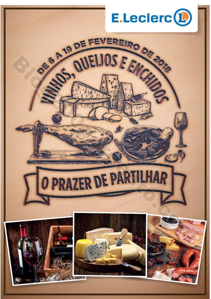 Antevisão Folheto E-LECLERC Feira Queijos Enchido