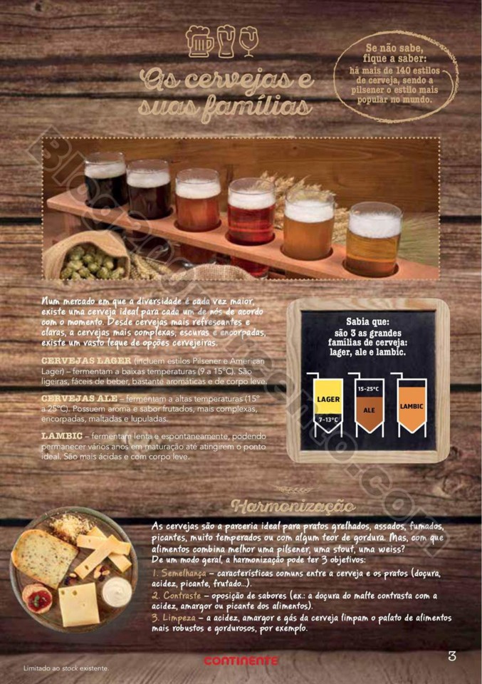 Antevisão Folheto CONTINENTE Especial cervejas de