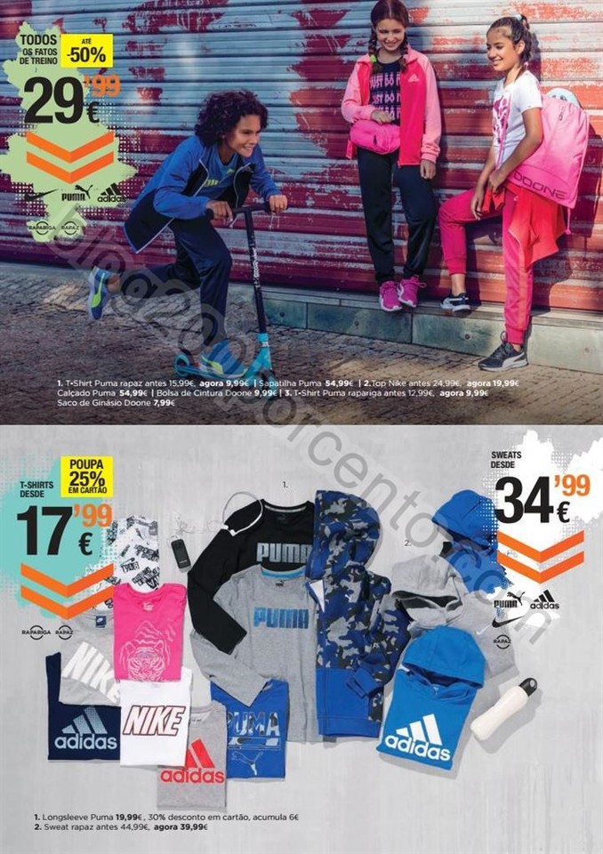 Novo Folheto SPORT ZONE Back to School II 17 agost