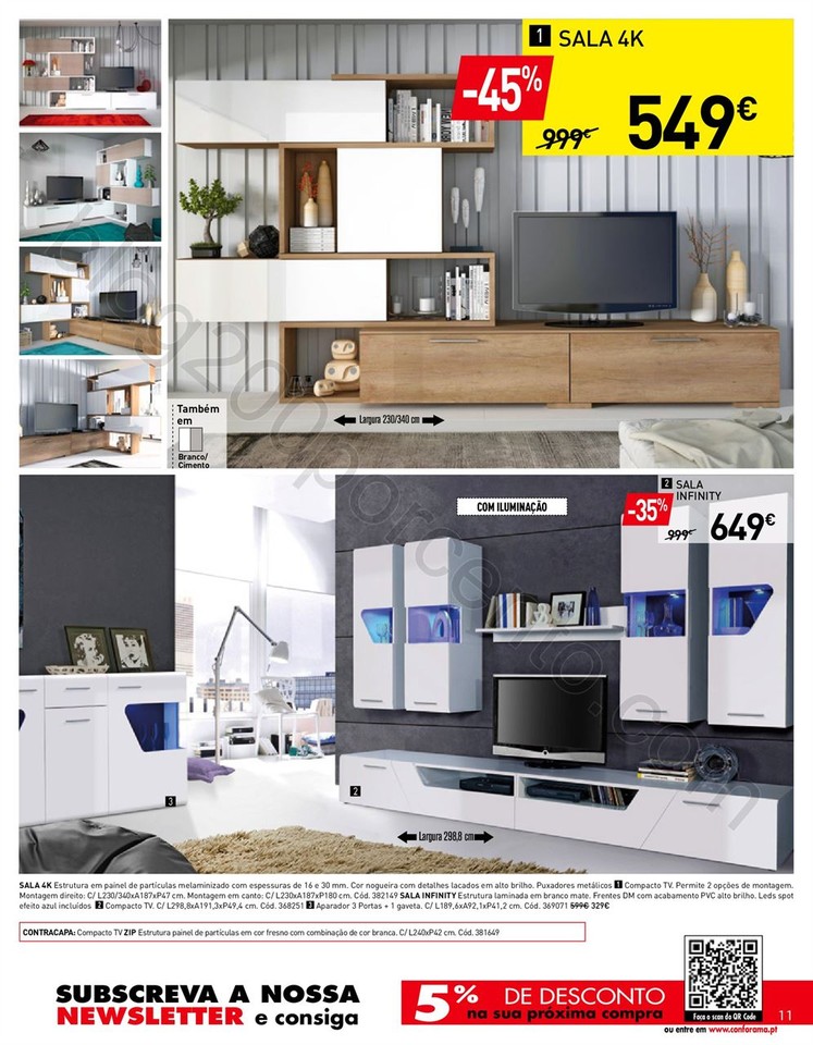 Antevisão Folheto CONFORAMA Promoções de 23 fev