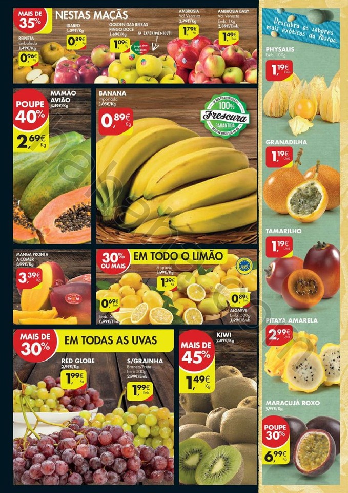 Antevisão Folheto PINGO DOCE Páscoa promoções 