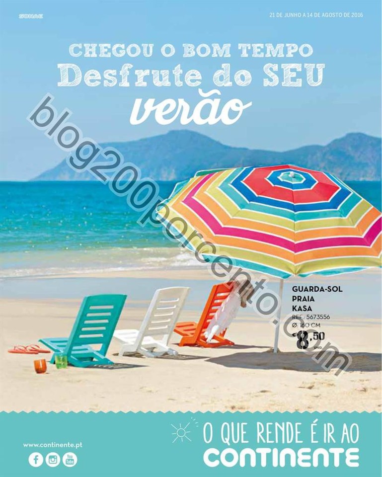 Antevisão Folheto CONTINENTE Verão promoções d