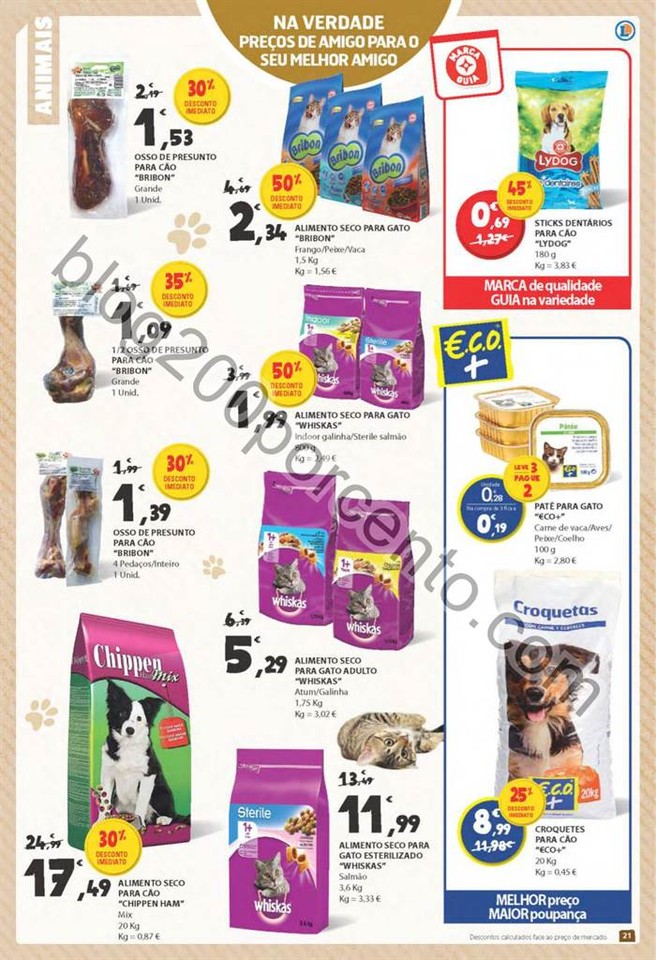 Antevisão Folheto E-LECLERC Promoções de 21 a 2