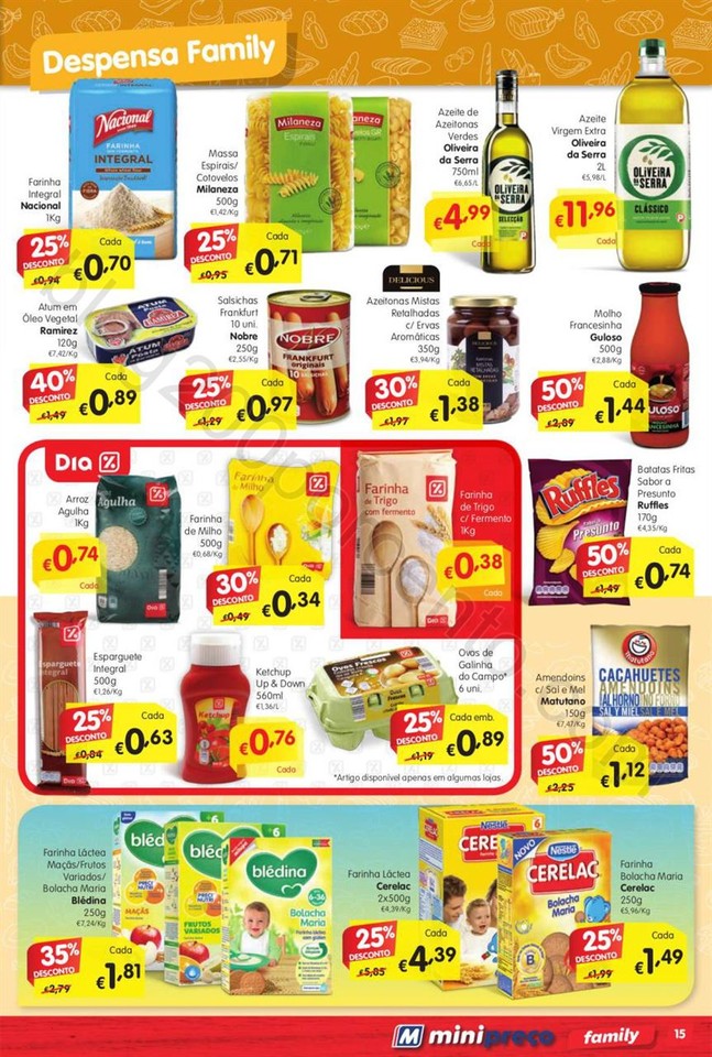 Antevisão Folheto MINIPREÇO Family promoções d