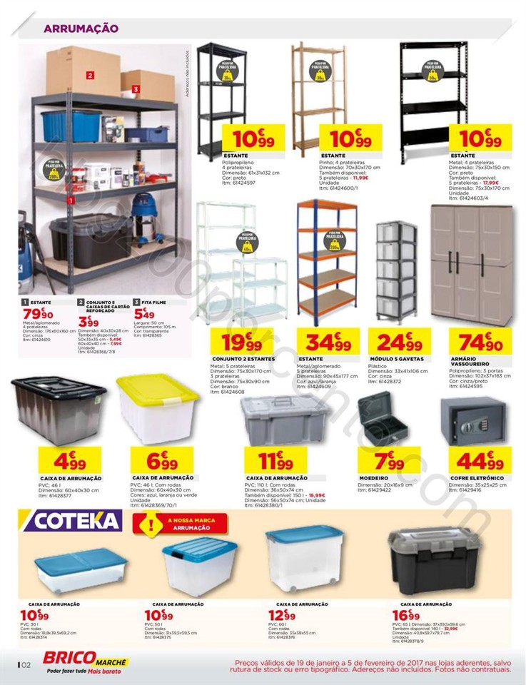 Antevisão Folheto BRICOMARCHÉ Promoções de 19 