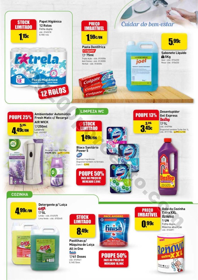 Antevisão Folheto AGRILOJA Limpeza promoções de
