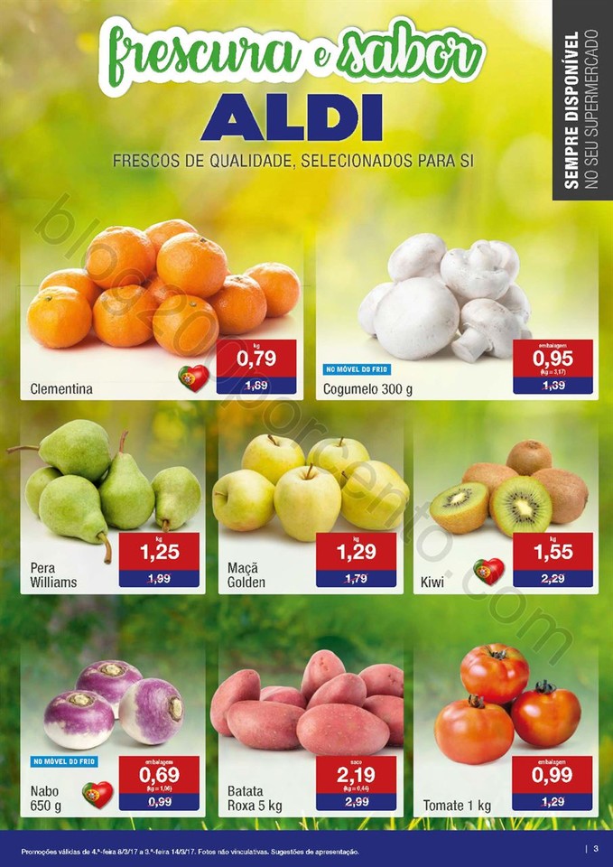 Antevisão Folheto ALDI Promoções a partir de 8 