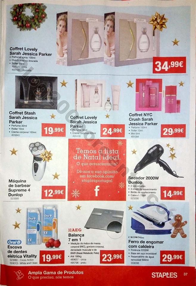 folheto natal staples 27 novembro a 26 dezembro_37