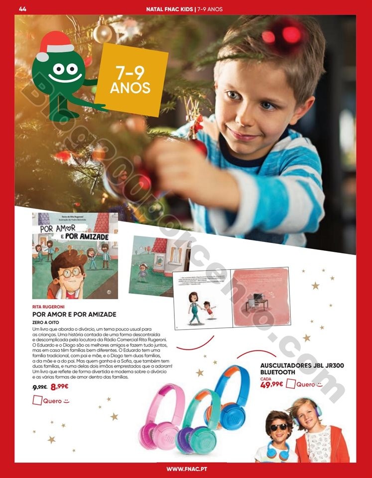 Antevisão Folheto FNAC Natal Kids Promoções de 