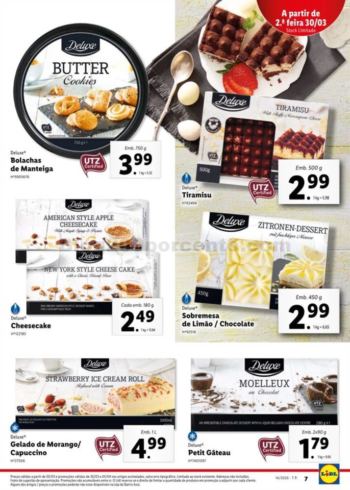 Antevisão Folheto LIDL Promoções de 30 março a