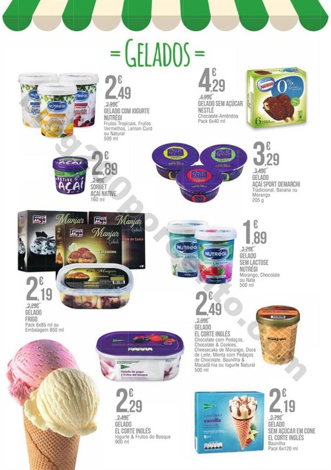 Antevisão Folheto EL CORTE INGLÉS Promoções de