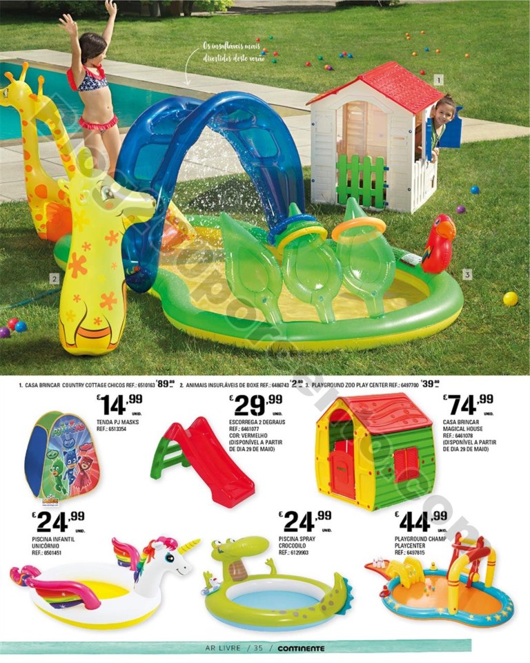 Antevisão Folheto CONTINENTE Ar livre Promoções