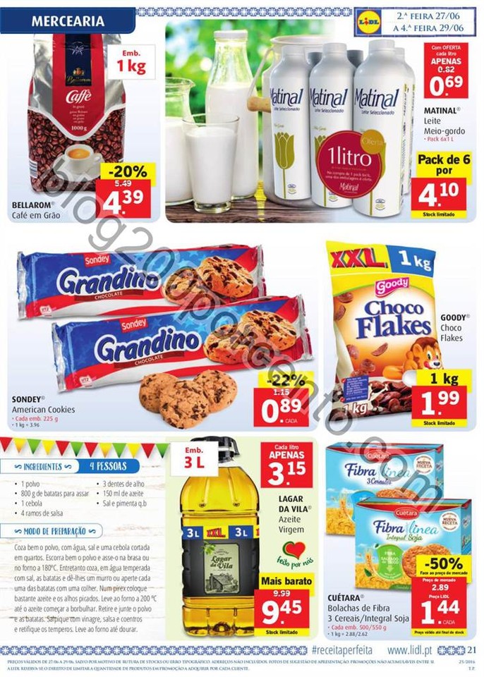 Antevisão Folheto LIDL Promoções de 23 a 29 jun