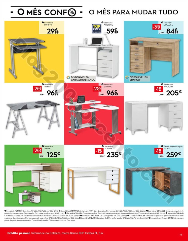 Antevisão Folheto CONFORAMA Promoções de 28 ago