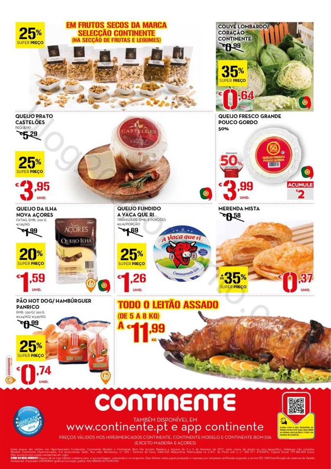 Antevisão Folheto CONTINENTE Fim de semana - 2 a 
