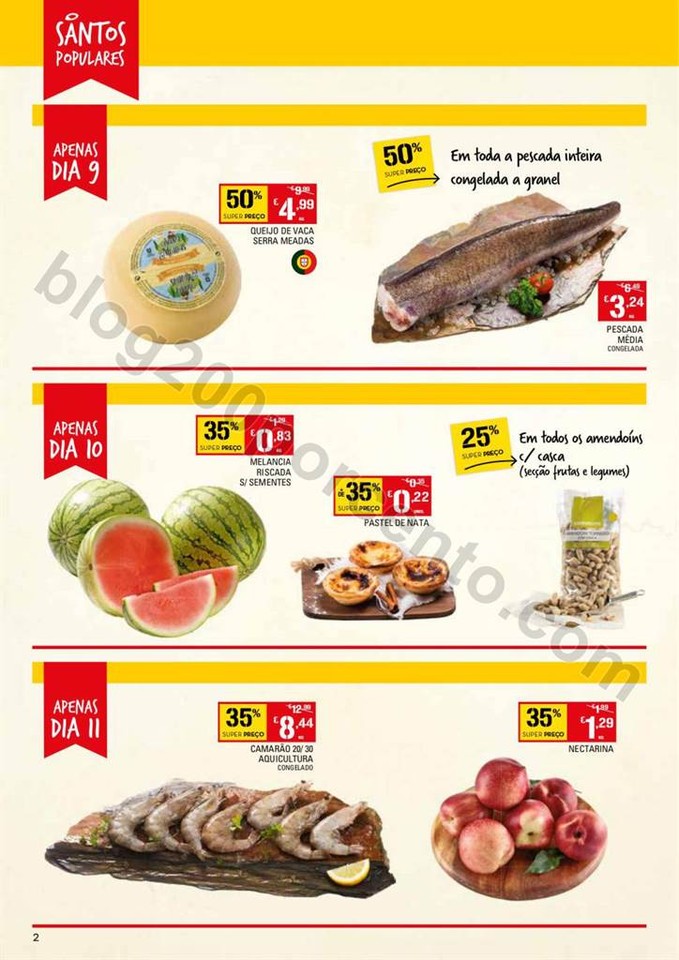 Antevisão Folheto CONTINENTE Fim de semana de 9 a