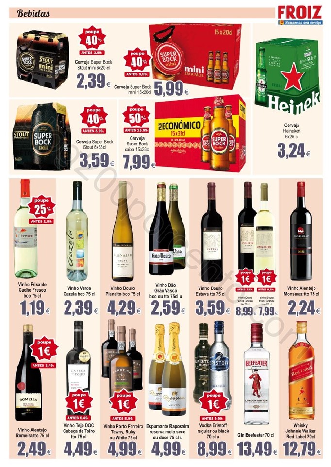 Novo Folheto FROIZ Promoções até 23 março p10.