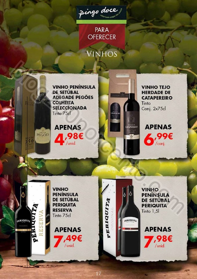 Novo Folheto Vinhos e Bebidas PINGO DOCE Promoçõ