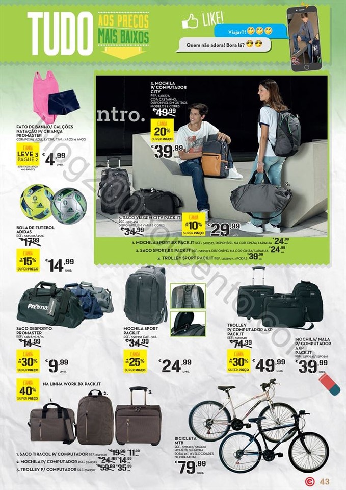 Antevisão Folheto CONTINENTE Regresso às aulas d