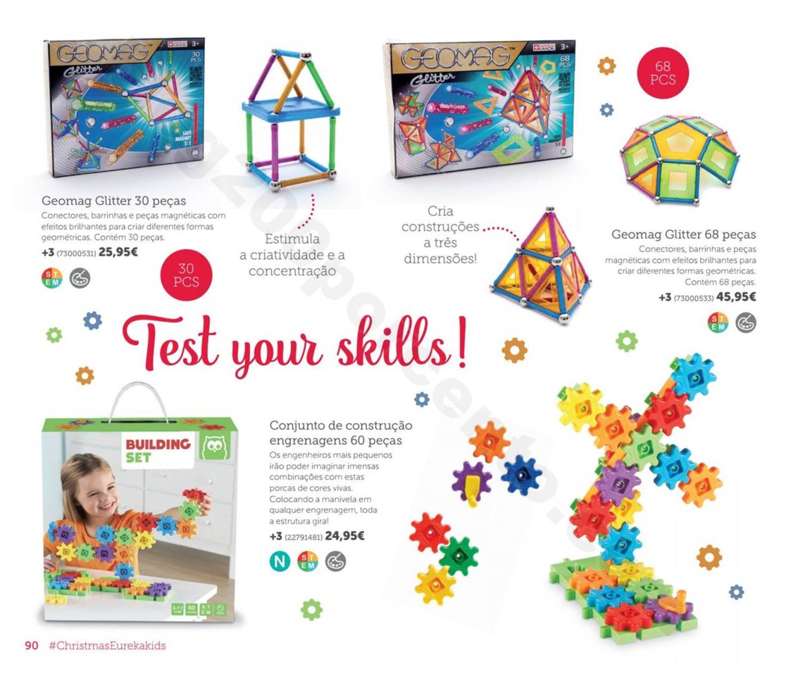 Antevisão Folheto Brinquedos EUREKAKIDS Natal 201