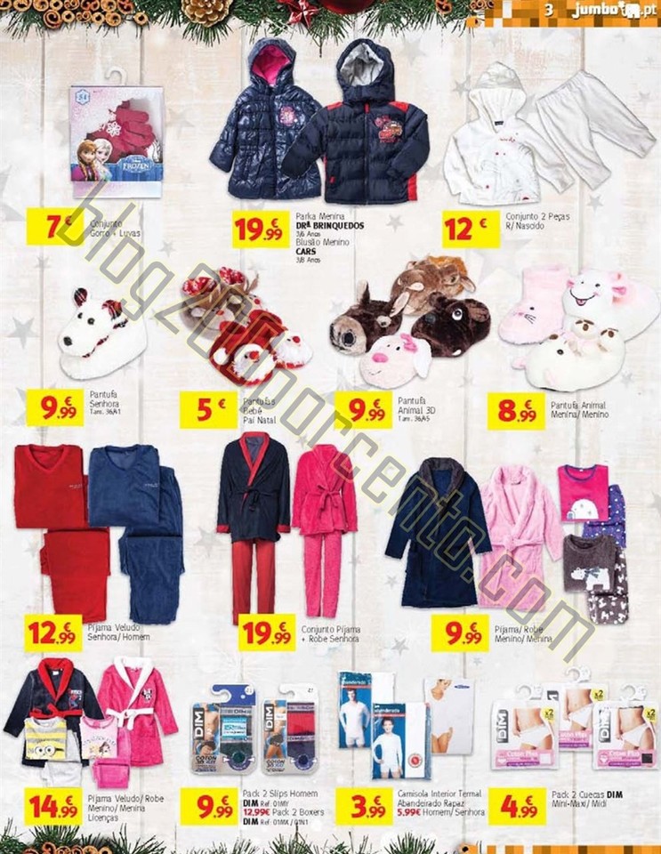 Antevisão Folheto JUMBO Presentes Natal de 27 nov