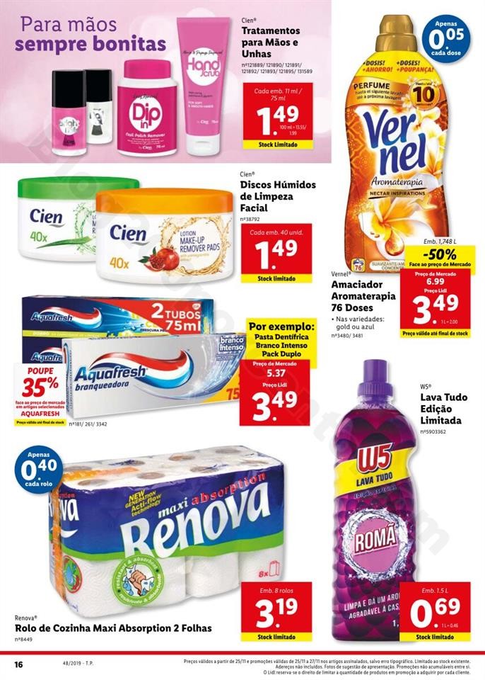 Antevisão Folheto LIDL Promoções a partir de 25