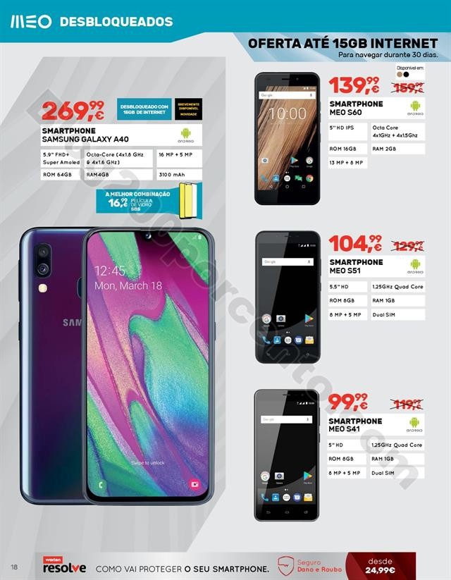 Antevisão Folheto WORTEN Mobile Promoções de 27