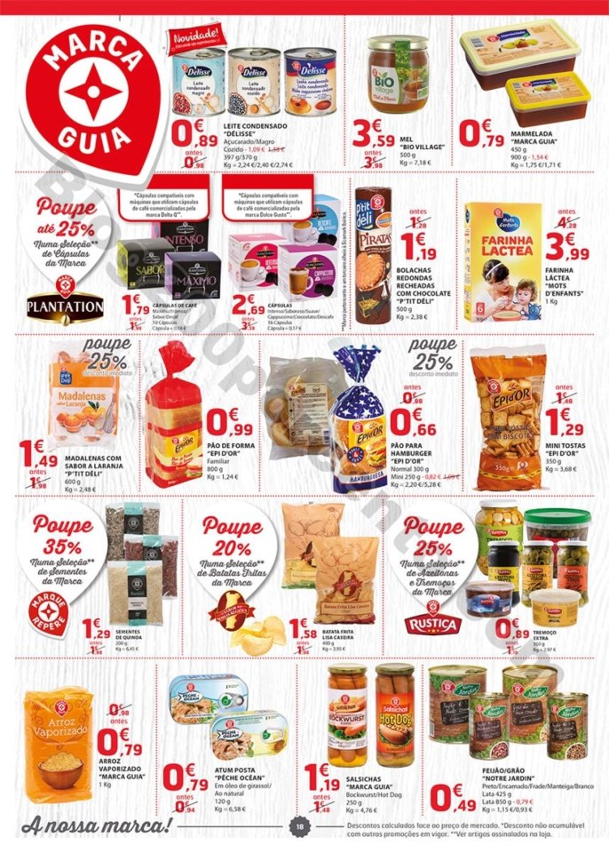 Antevisão Folheto E-LECLERC Promoções de 16 a 2