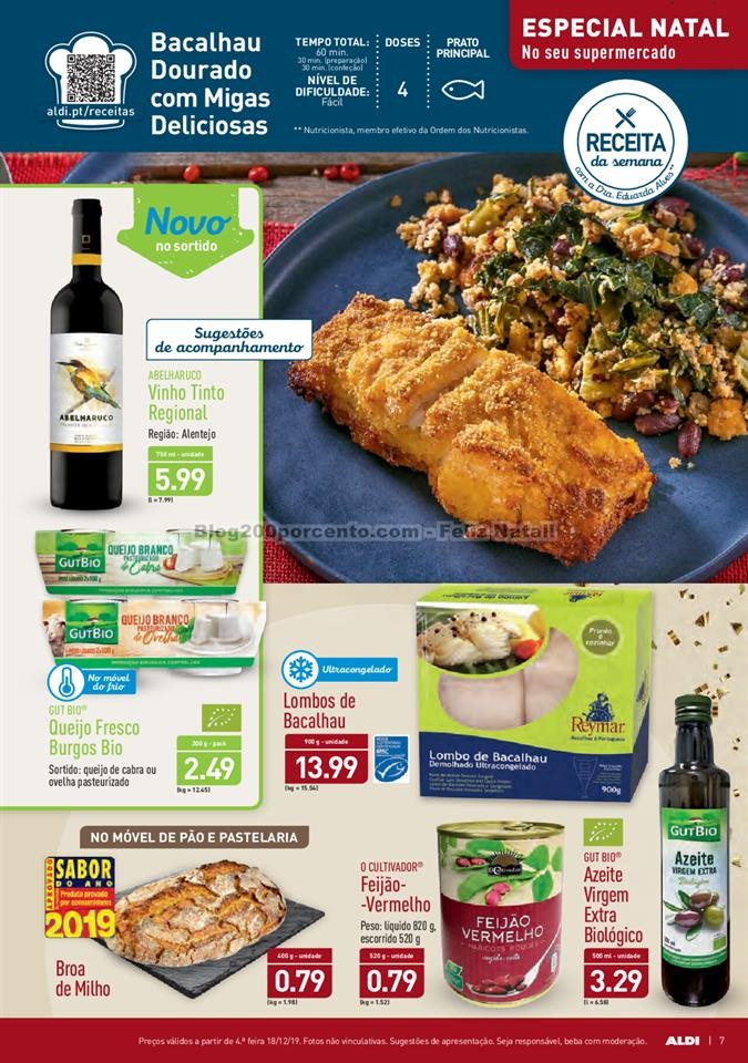 Antevisão Foheto ALDI Promoções a partir de 18 