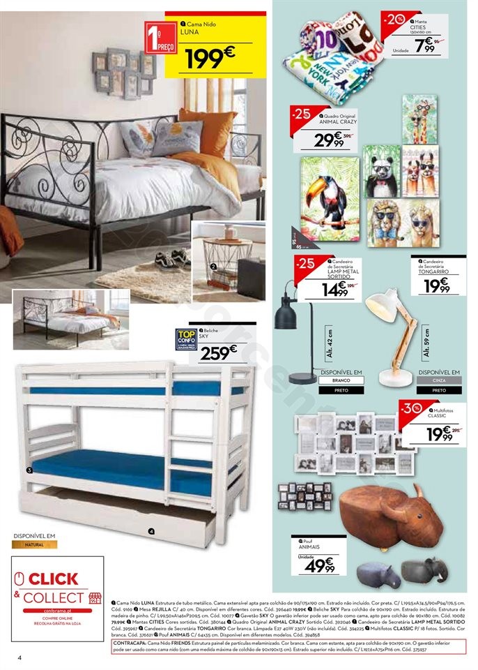 Antevisão Folheto CONFORAMA Promoções de 7 a 28