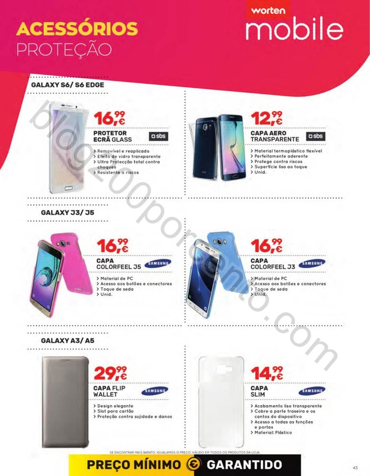 Antevisão Folheto WORTEN Mobile Promoções de 15