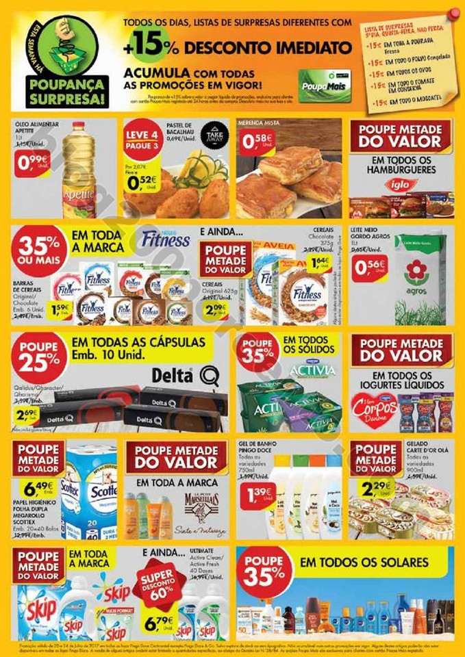 Antevisão Folheto PINGO DOCE Fim de semana de 20 