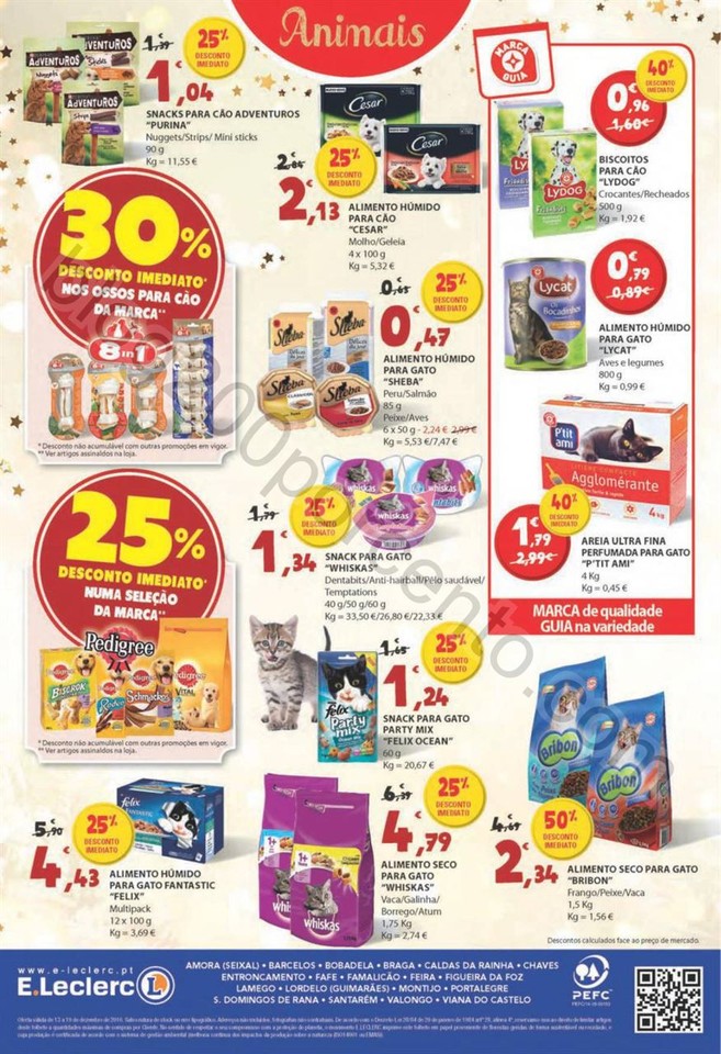 Antevisão Folheto E-LECLERC Promoções de 13 a 1