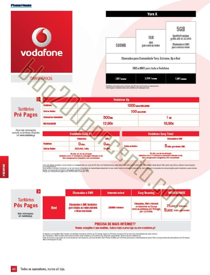 Novo Folheto PHONE HOUSE Natal promoções de 30 n