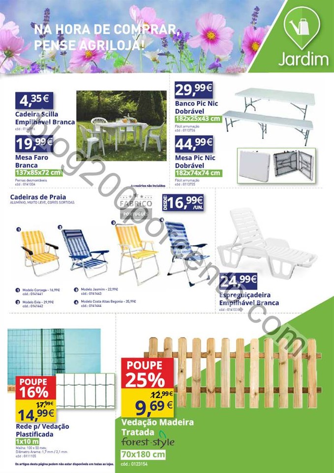 Antevisão Folheto AGRILOJA Promoções de 1 a 31 