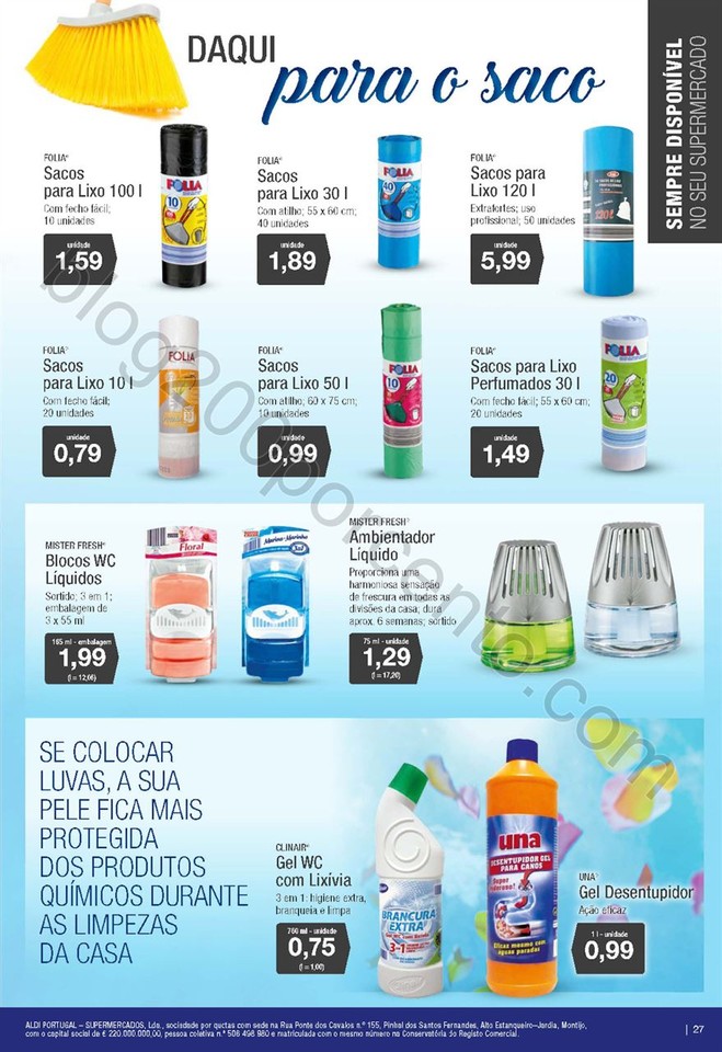 Antevisão Folheto ALDI Promoções a partir de 29