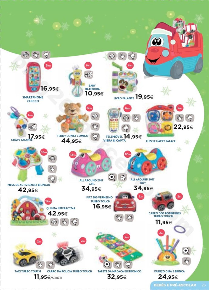 Antevisão Folheto Brinquedos Natal El Corte Ingl