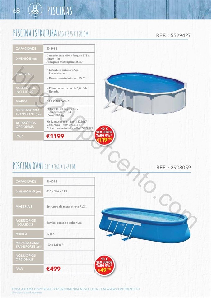 Novo Folheto CONTINENTE Ar Livre até 15 agosto p6