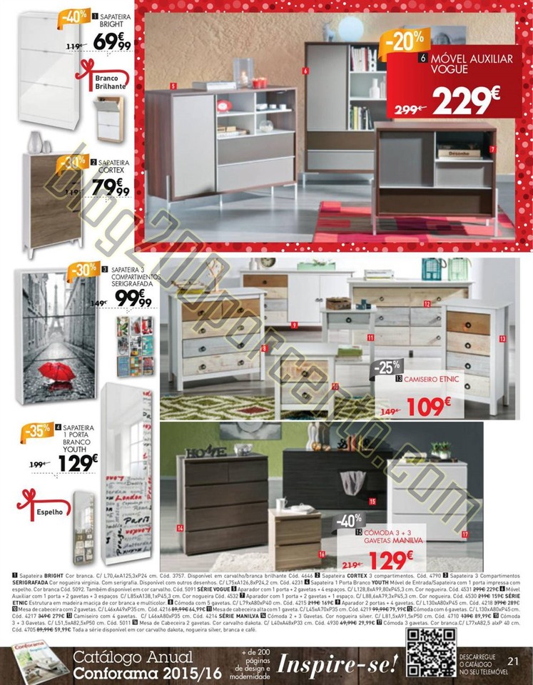 Antevisão Folheto CONFORAMA Natal de 26 novembro 