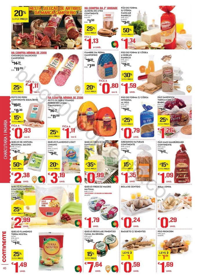 Antevisão Folheto CONTINENTE Promoções de 30 ag