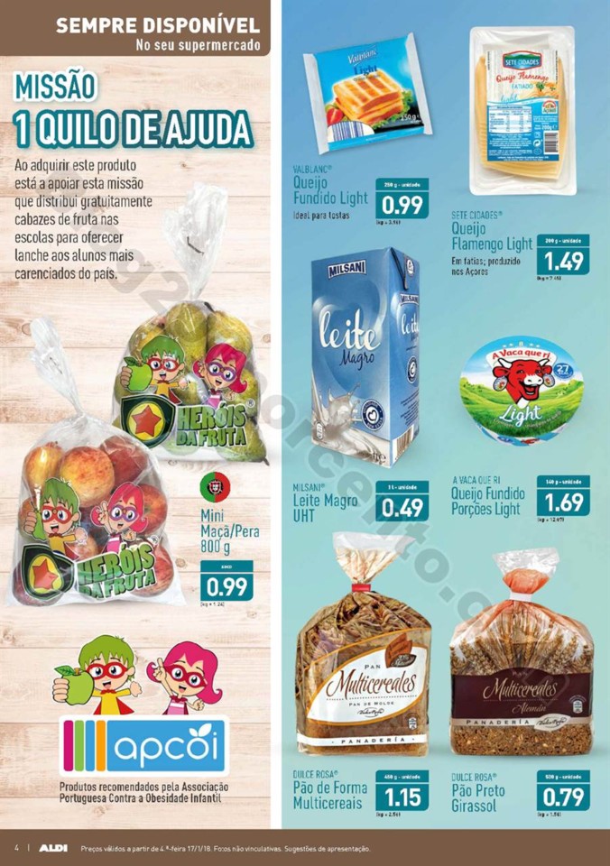 Antevisão Folheto ALDI Promoções a partir de 17