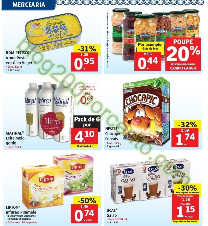 Antevisão Folheto LIDL promoções de 7 a 9 març