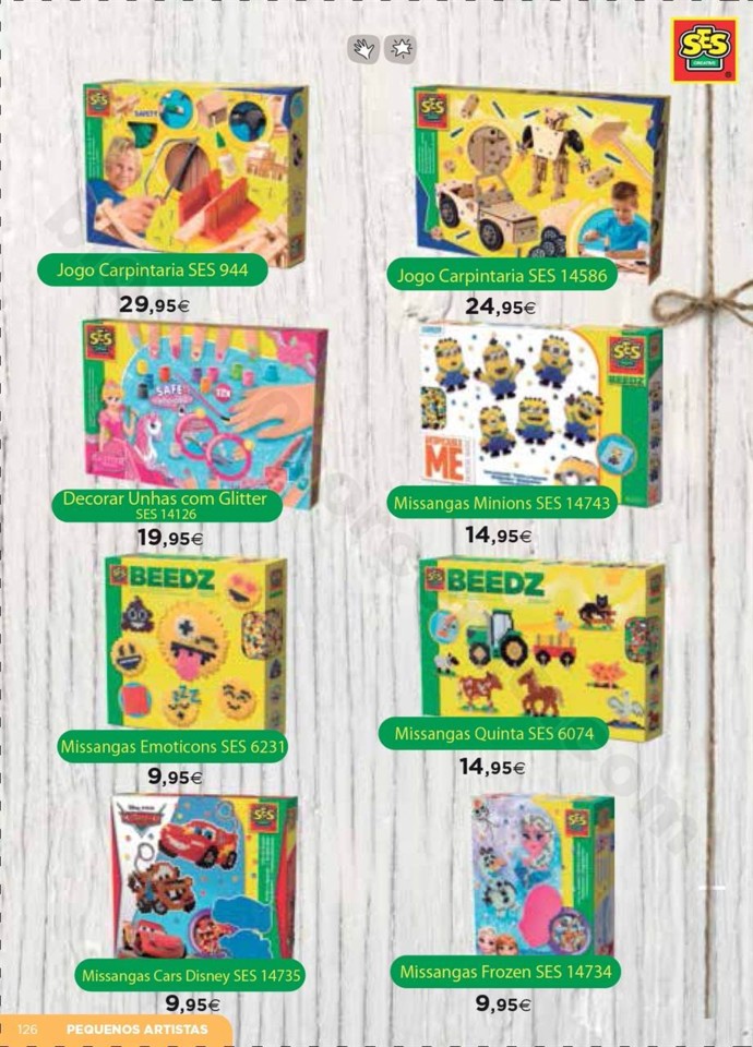 Antevisão Folheto Brinquedos Natal El Corte Ingl