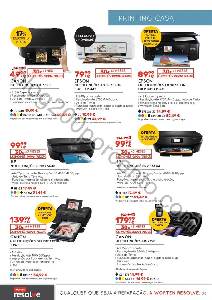 Novo Folheto WORTEN Tecnologia promoções de 6 a 