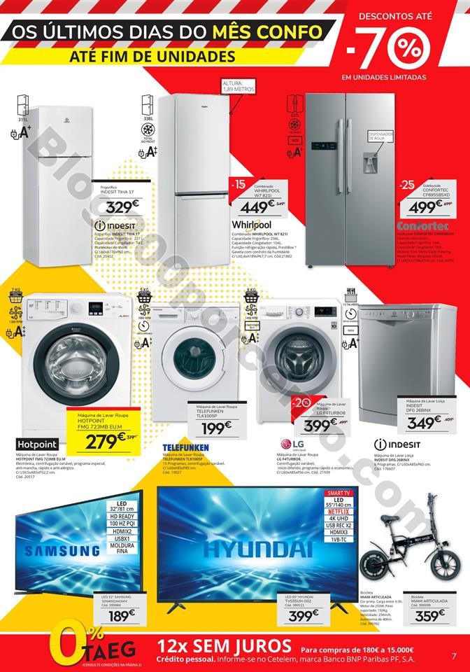 Antevisão Folheto CONFORAMA Fim de Stocks 5 a 26 