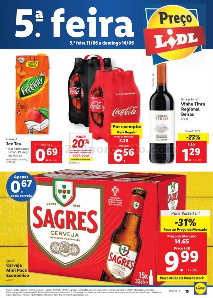 Antevisão Folheto LIDL Promoções de 8 a 14 junh