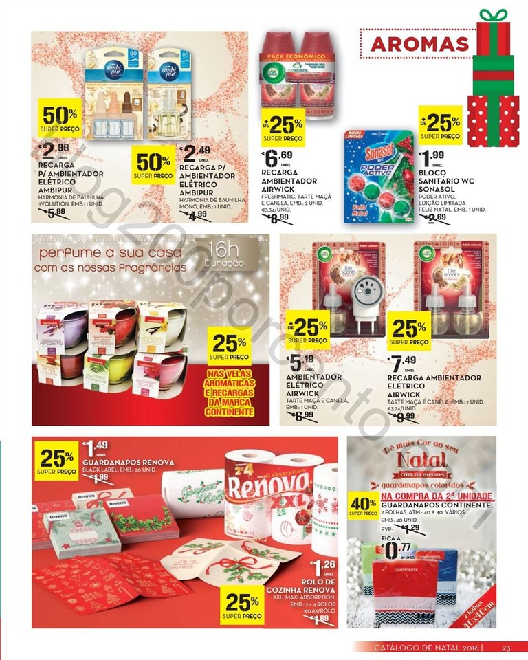 Antevisão Folheto CONTINENTE Catalogo Natal de 1 