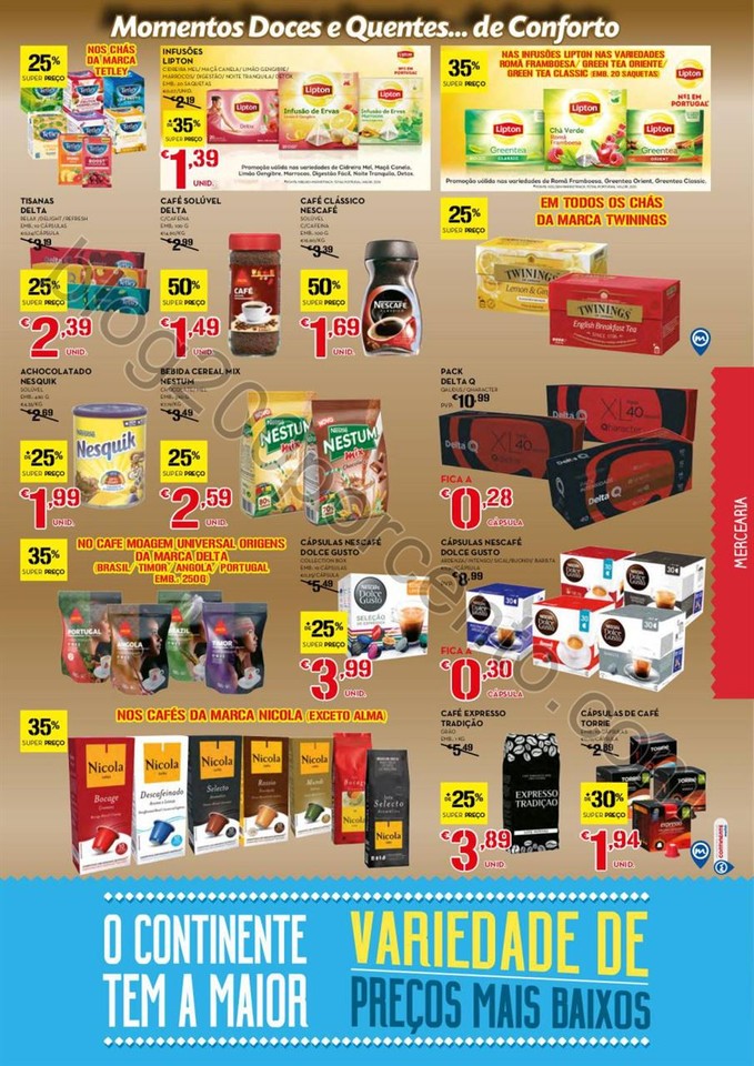 Antevisão Folheto CONTINENTE Promoções de 10 a 