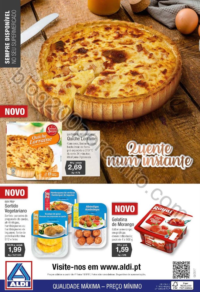 Antevisão Folheto ALDI Promoções a partir de 11