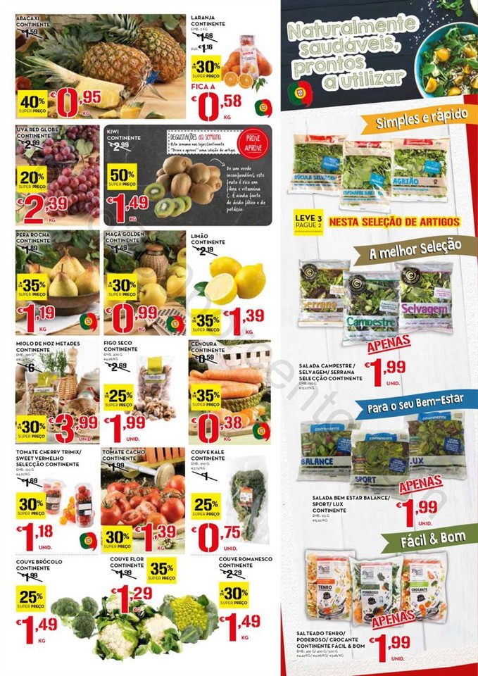 Antevisão Folheto CONTINENTE Promoções de 24 a 